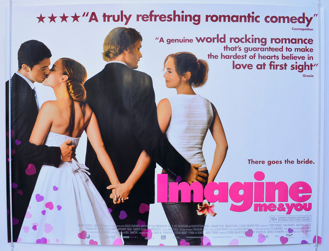 Imagine Me And You Original British Quad Poster - Film Poster - Movie Poster