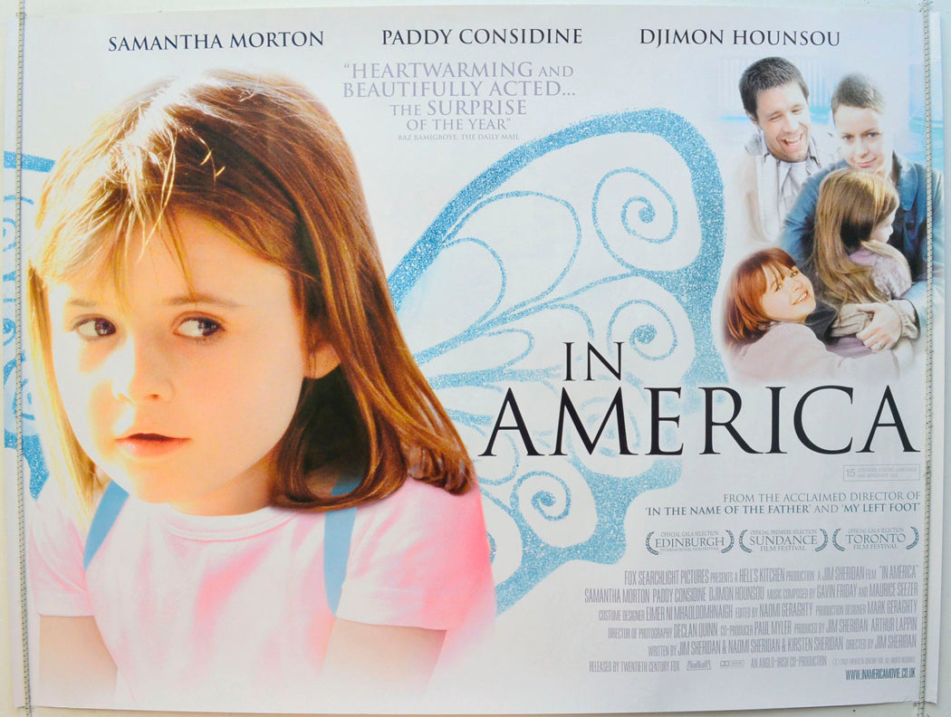 In America Original British Quad Poster - Film Poster - Movie Poster