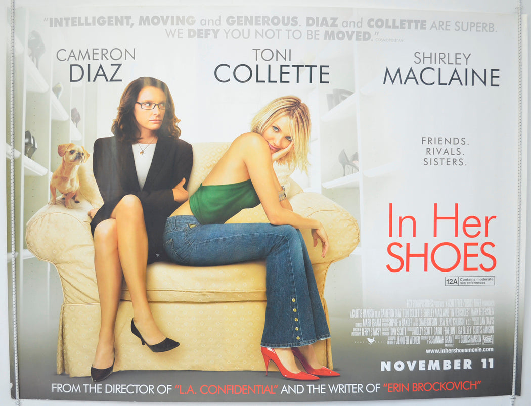 In Her Shoes Original British Quad Poster - Film Poster - Movie Poster