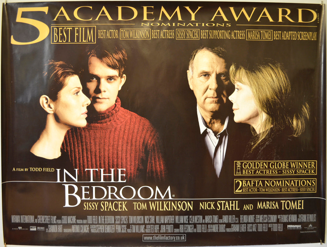 “In The Bedroom” (Awards Version) Original Quad Poster - Film Poster ...