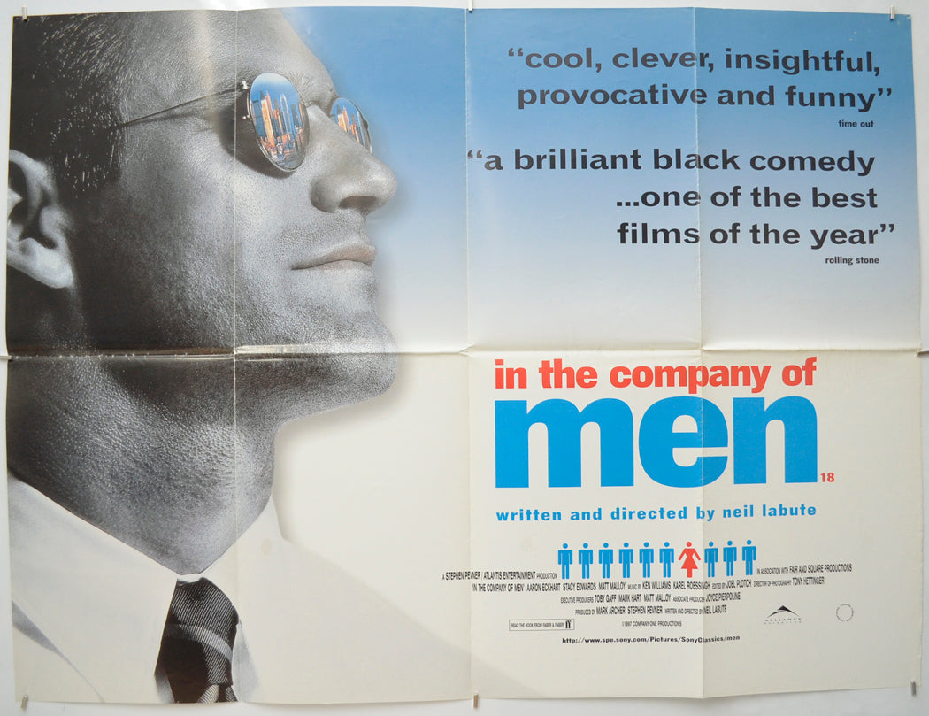 In The Company Of Men Original Quad Poster Film Poster Movie Pos in-the-company-of-men-original-quad-poster-film-poster-movie-pos