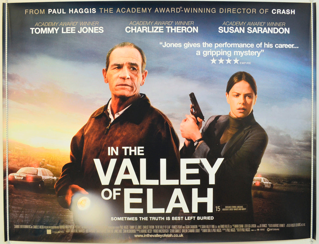 In The Valley Of Elah Original Quad Poster - Film Poster - Movie Poster