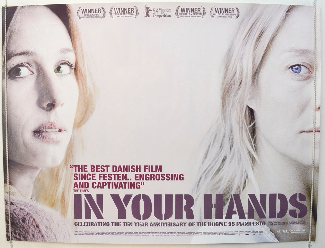 In Your Hands (a.k.a. Forbrydelser) Original British Quad Poster - Film Poster - Movie Poster