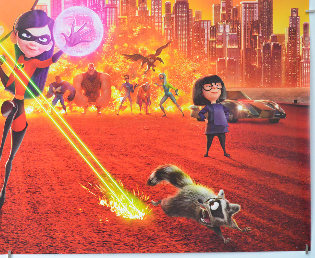 THE INCREDIBLES 2 (Bottom Right) Cinema Quad Movie Poster
