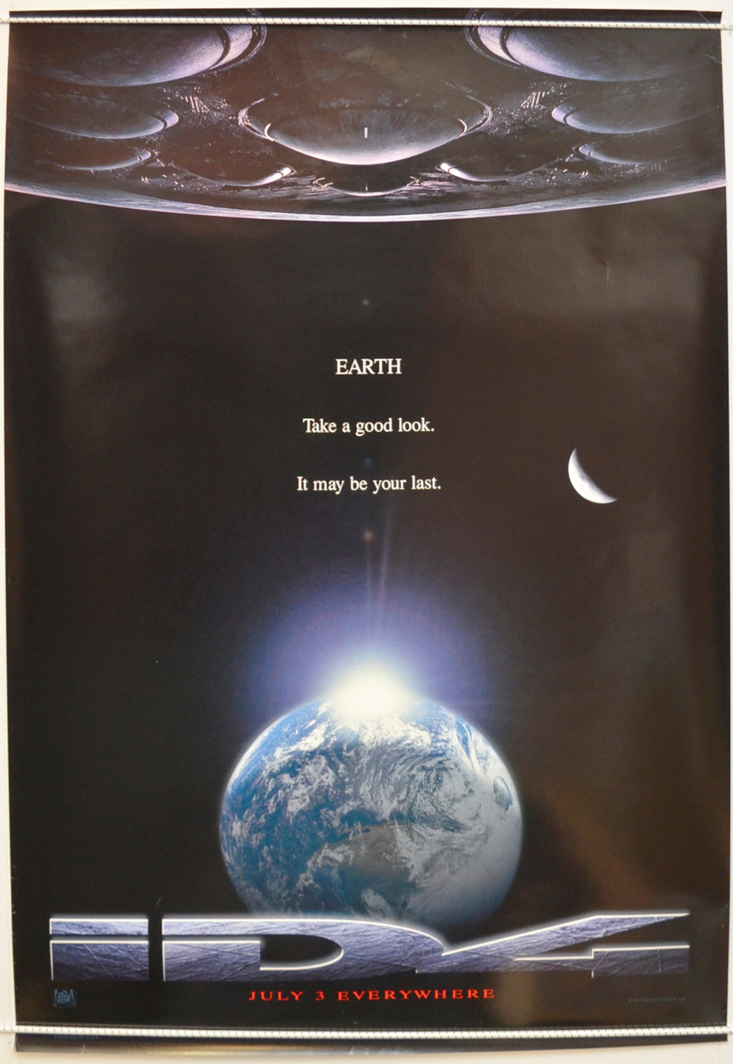 Independence Day (Version B) Original One Sheet Poster - Film Poster - Movie Poster