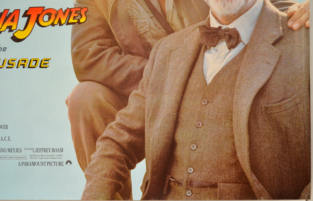 INDIANA JONES AND THE LAST CRUSADE (Bottom Right) Cinema Quad Movie Poster