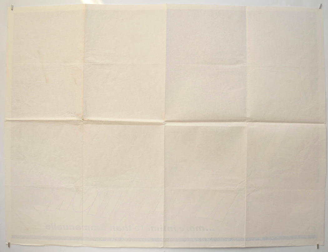 INHIBITIONS (Back) Cinema Quad Movie Poster