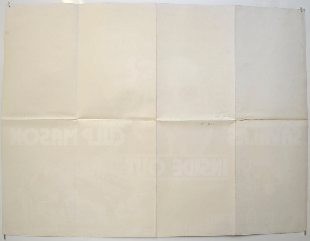 INSIDE OUT (Back) Cinema Quad Movie Poster