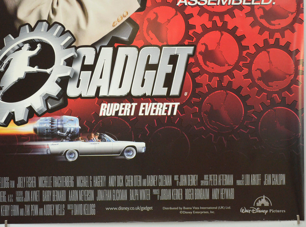 INSPECTOR GADGET (Bottom Right) Cinema Quad Movie Poster