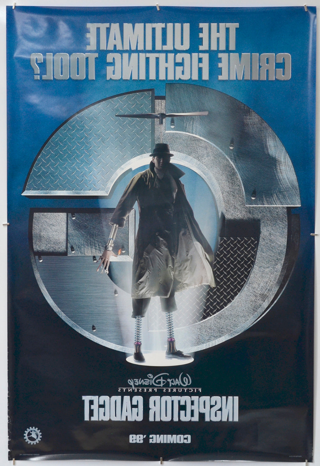 Inspector Gadget (Back) Cinema One Sheet Movie Poster