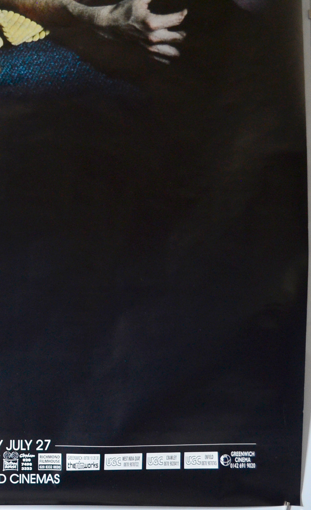 INTIMACY (Bottom Right) Cinema 4 Sheet Movie Poster