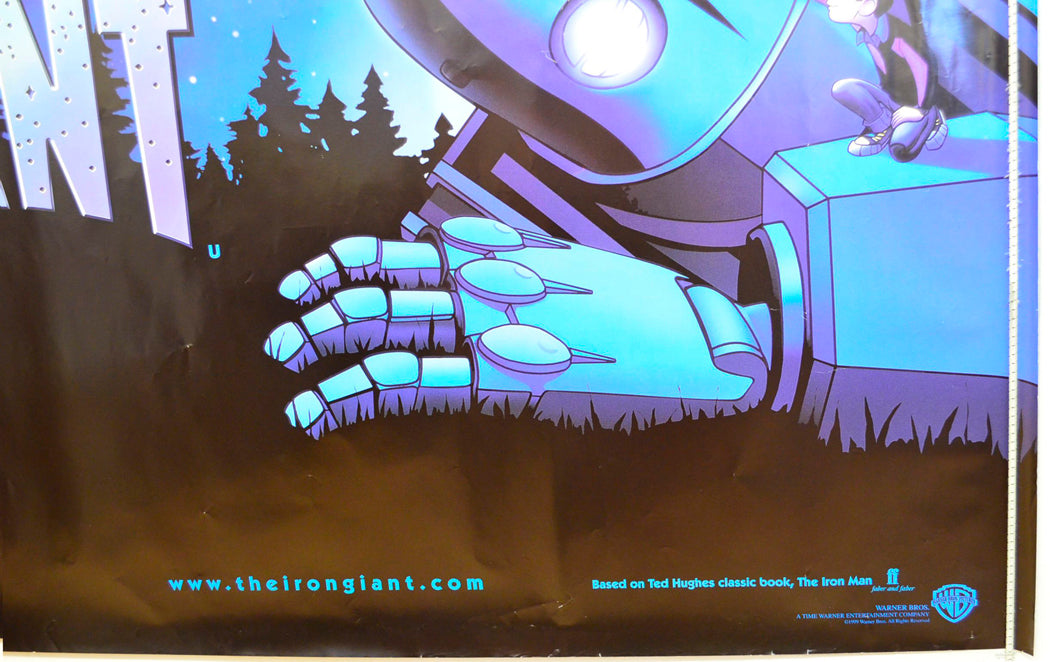 THE IRON GIANT (Bottom Right) Cinema Quad Movie Poster