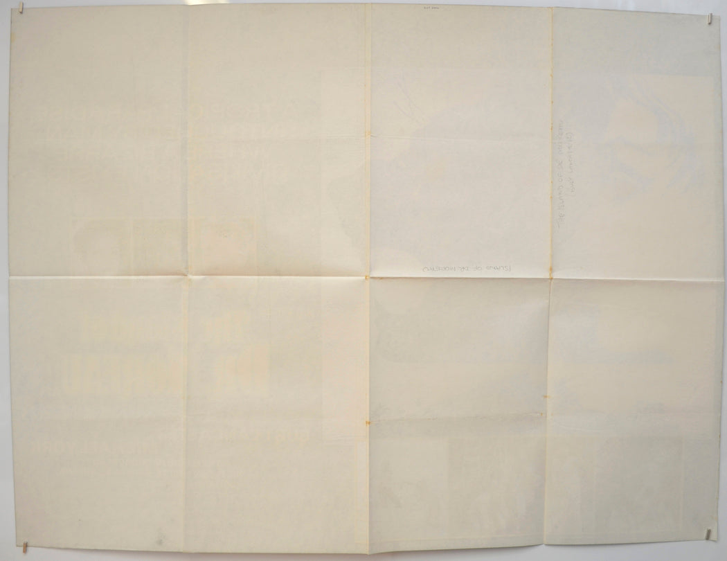 THE ISLAND OF DR. MOREAU (Back) Cinema Quad Movie Poster