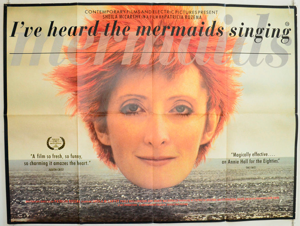 I've Heard The Mermaids Singing Original British Quad Poster - Film Poster - Movie Poster