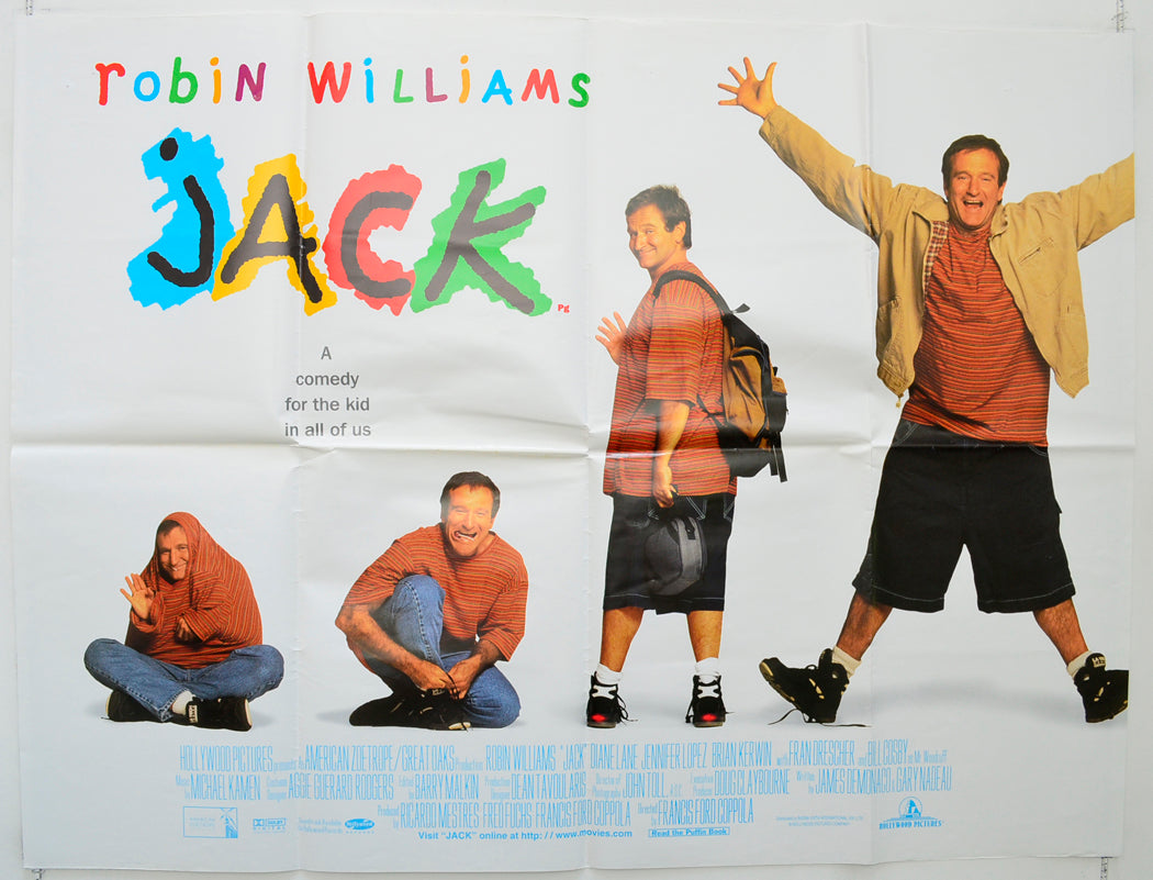 Jack Original Quad Poster - Film Poster - Movie Poster