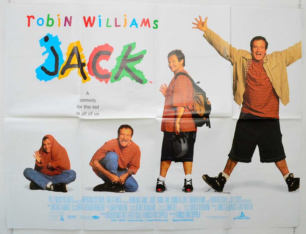 Jack Original Quad Poster - Film Poster - Movie Poster