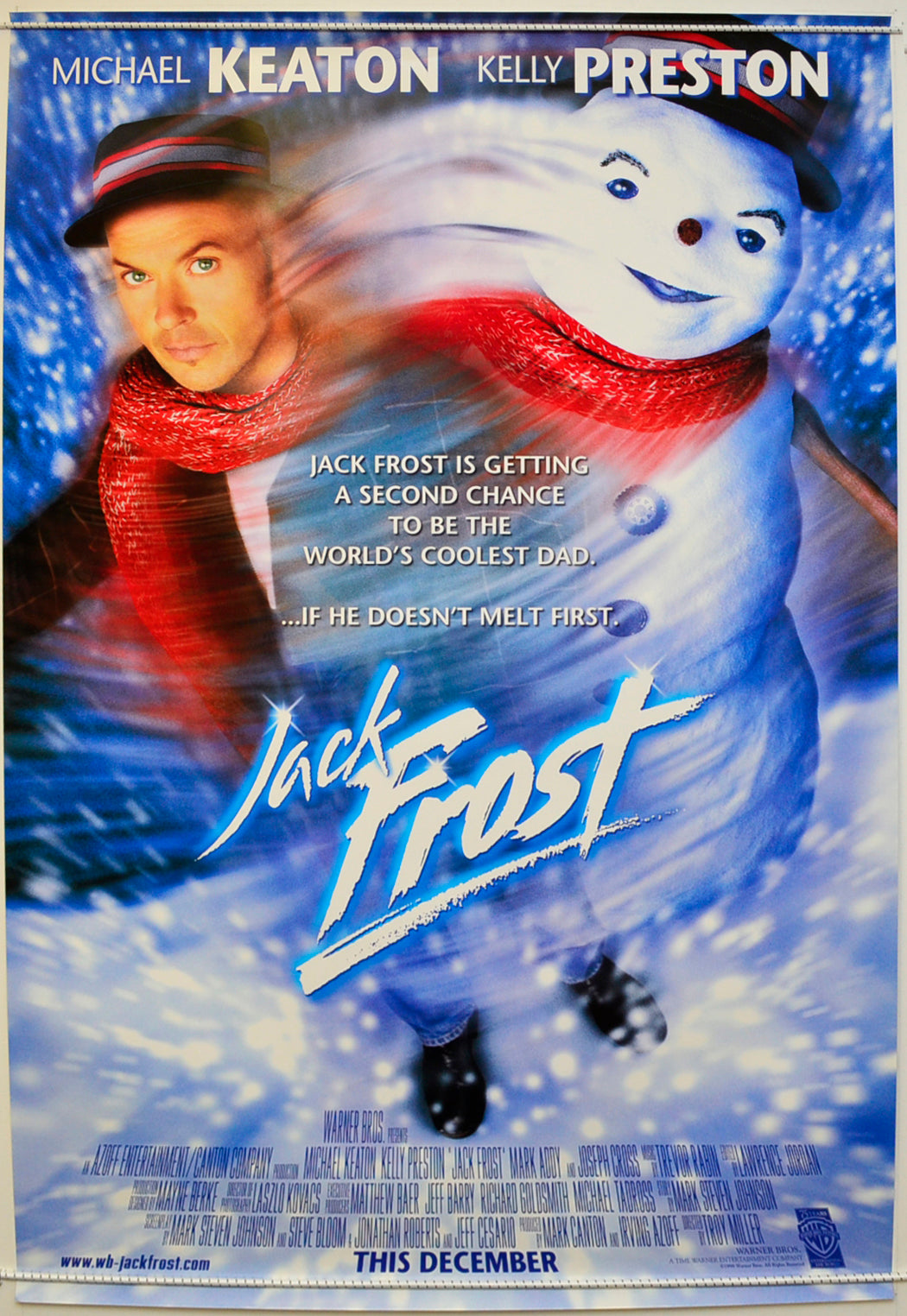 Jack Frost Original One Sheet Poster - Film Poster - Movie Poster