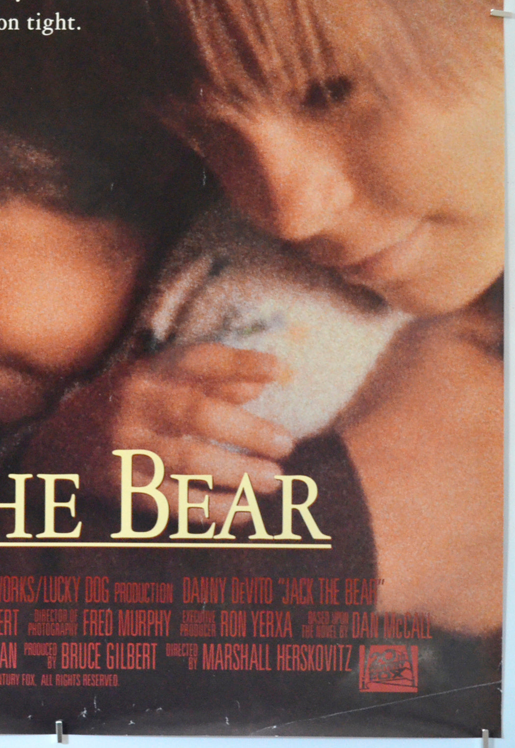 JACK THE BEAR (Bottom Right) Cinema One Sheet Movie Poster