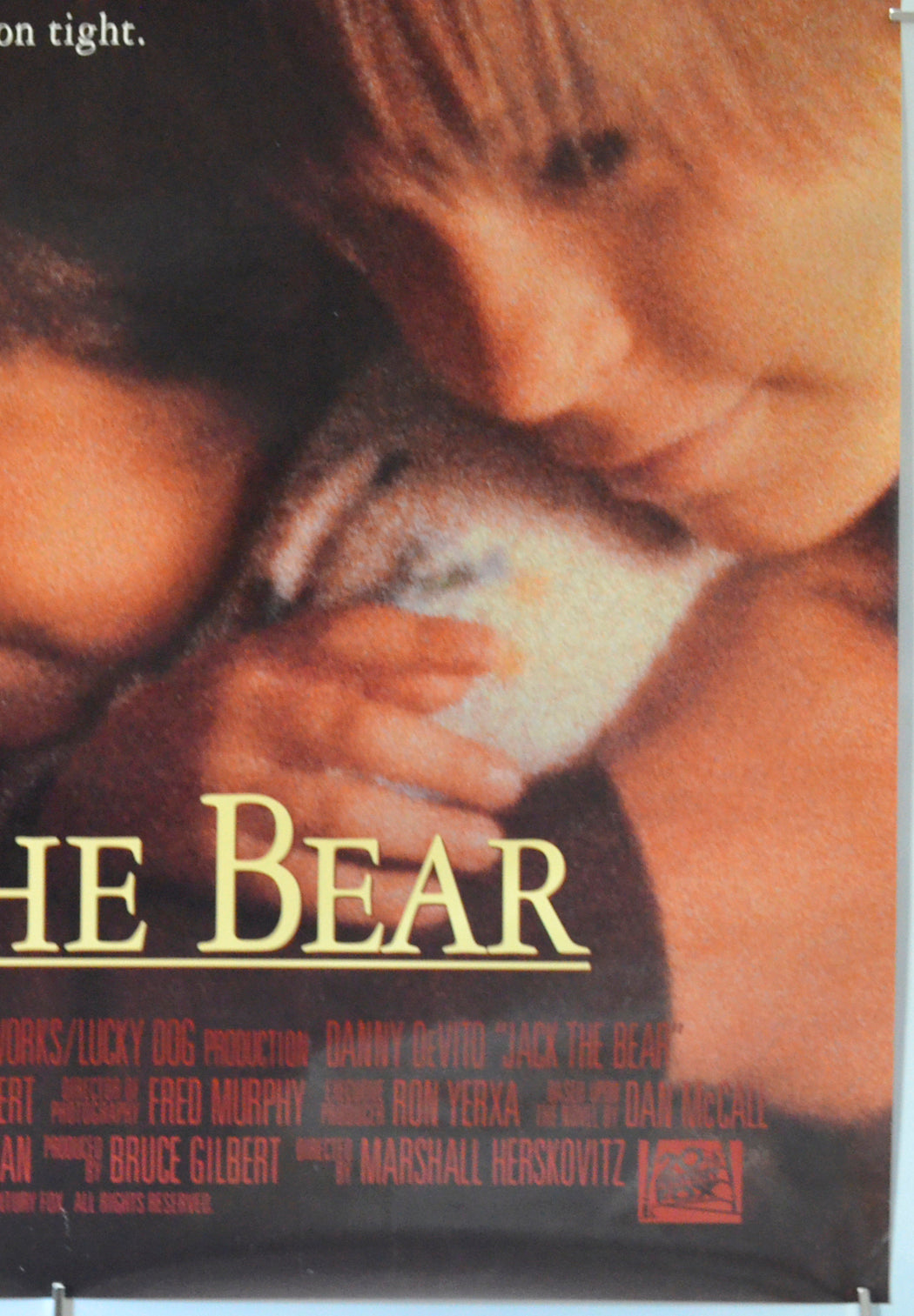 JACK THE BEAR (Bottom Right) Cinema One Sheet Movie Poster