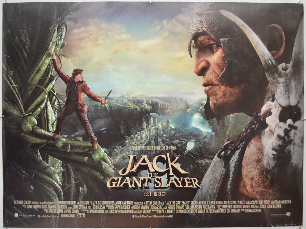 Jack The Giant Slayer Original Quad Poster - Film Poster - Movie Poster