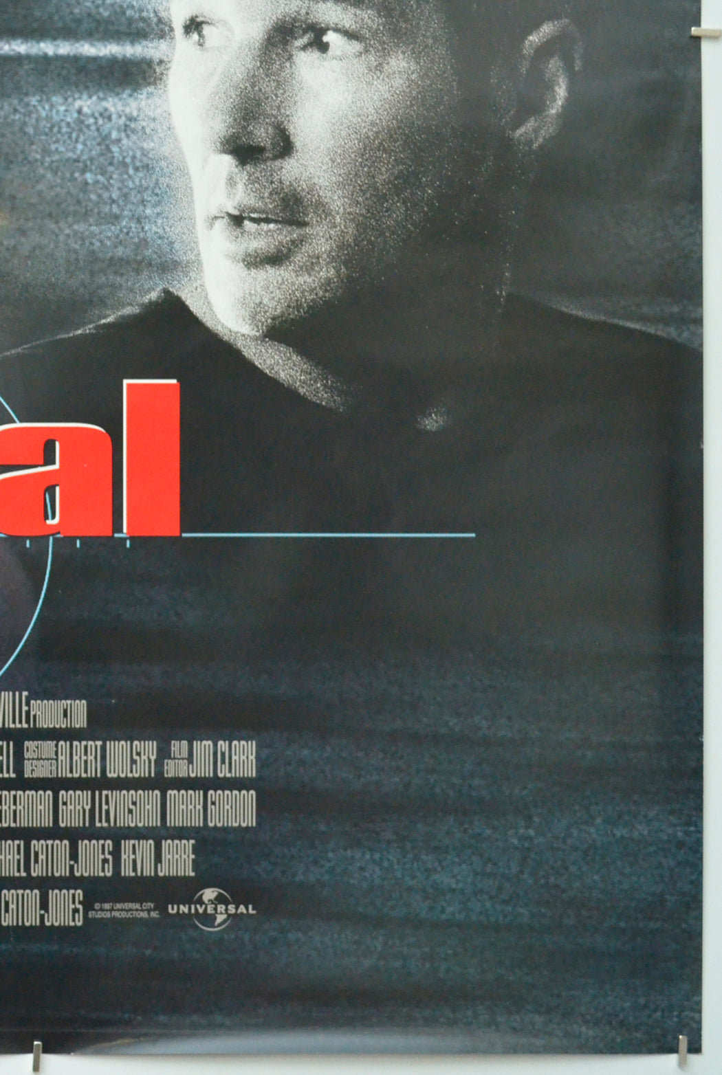 THE JACKAL (Bottom Right) Cinema One Sheet Movie Poster