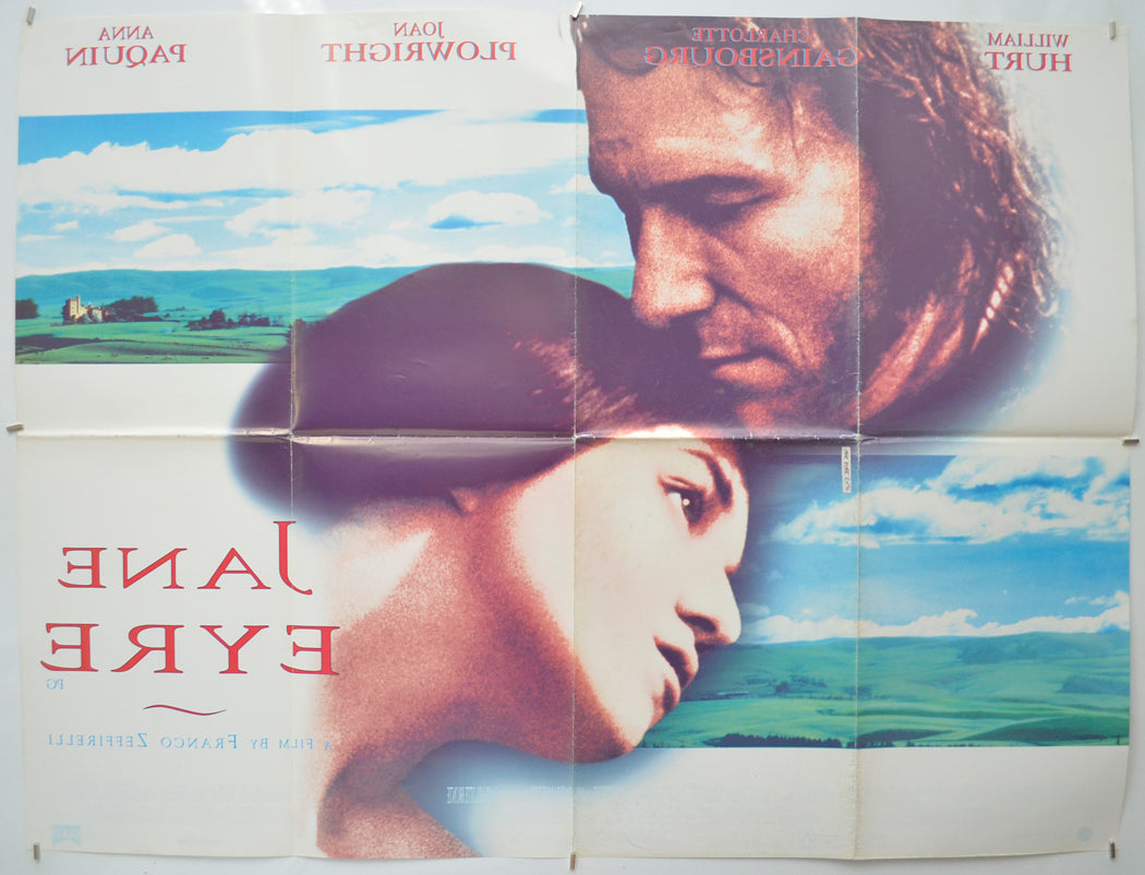 JANE EYRE (Back) Cinema Quad Movie Poster