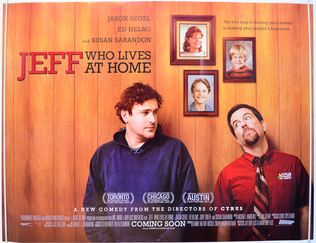 Jeff, Who Lives At Home Original British Quad Poster - Film Poster - Movie Poster