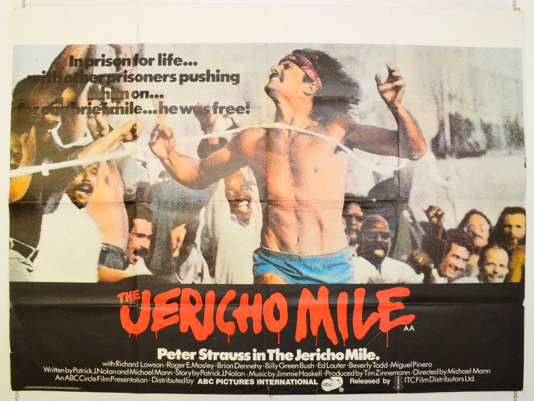 The Jericho Mile Original British Quad Poster - Film Poster - Movie Poster