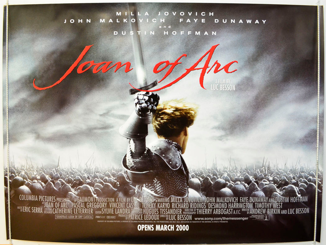 Joan Of Arc Original British Quad Poster - Film Poster - Movie Poster