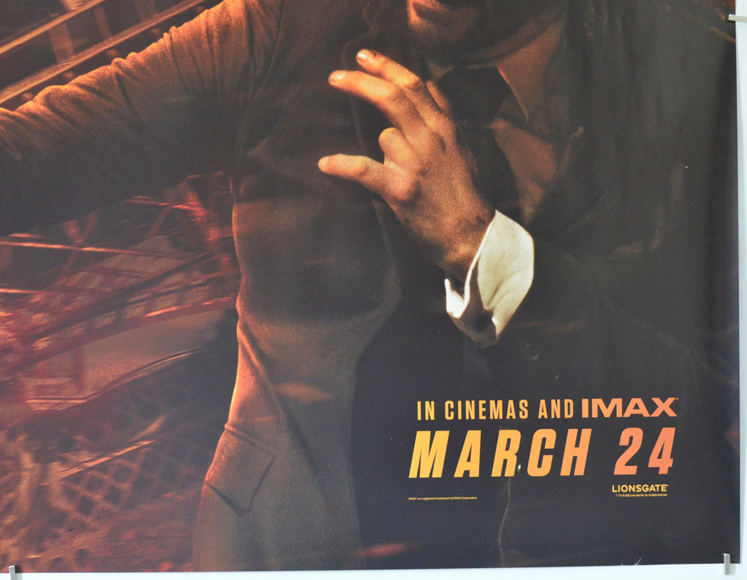 JOHN WICK: CHAPTER 4 (Bottom Right) Cinema Quad Movie Poster