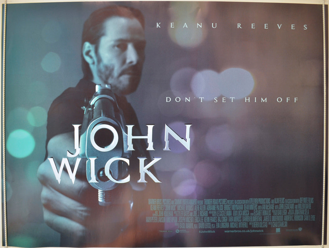 John Wick Original Quad Poster - Film Poster - Movie Poster