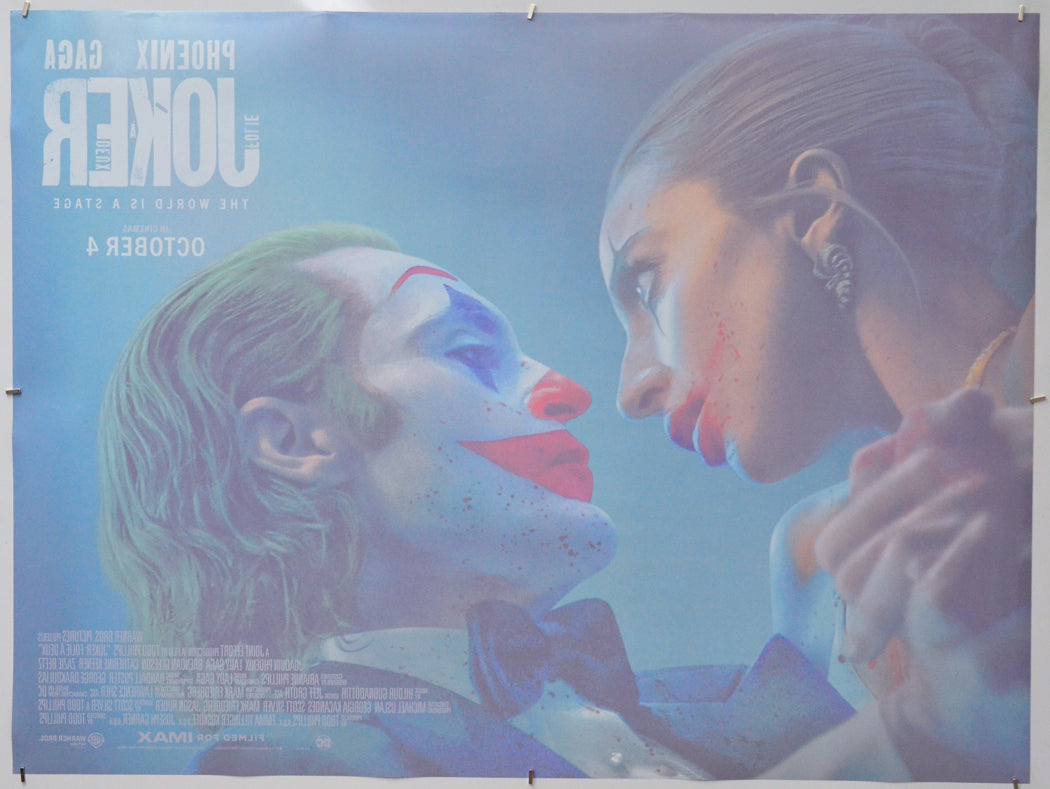 Joker: Folie à Deux (Back) Cinema Quad Movie Poster