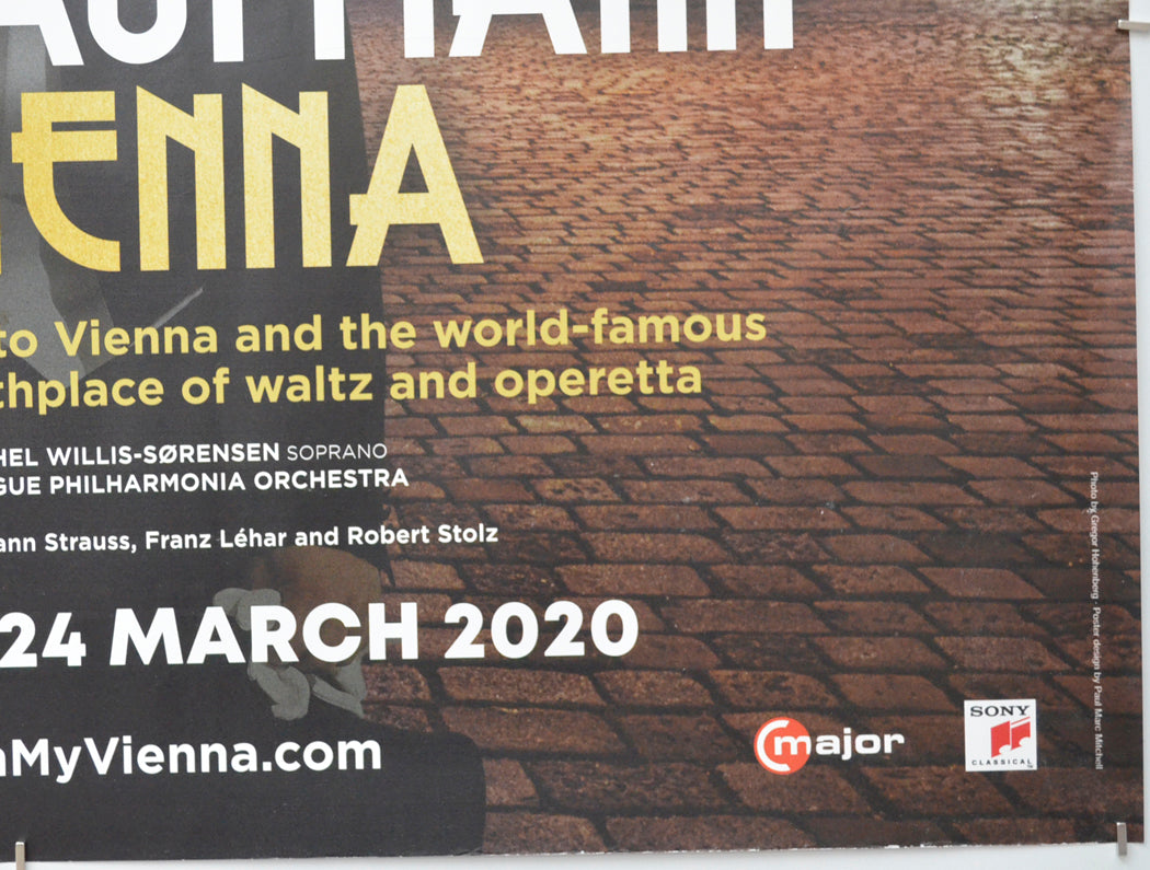 JONAS KAUFMANN MY VIENNA (Bottom Right) Cinema Quad Movie Poster