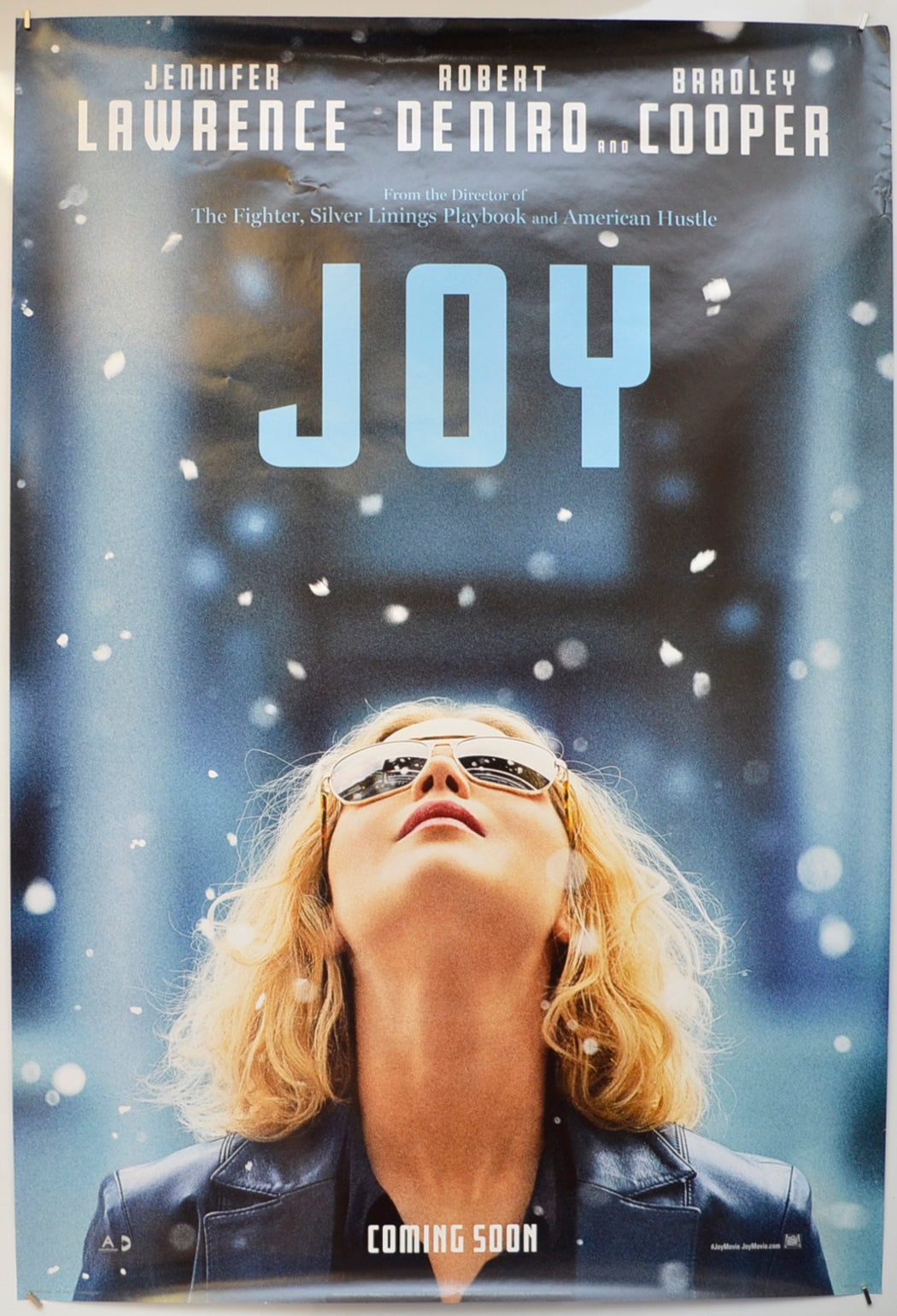 Joy (Teaser / Advance Version) Original One Sheet Poster - Film Poster - Movie Poster
