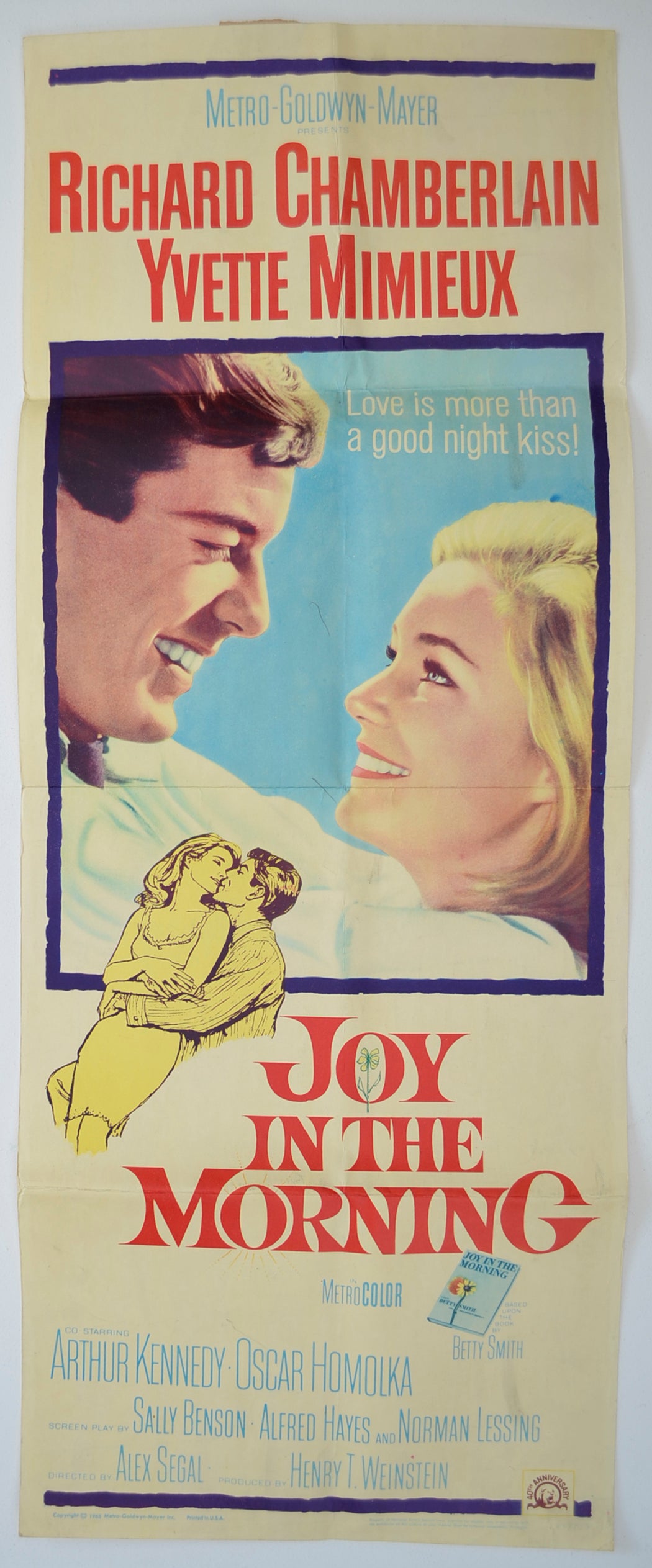 Joy In The Morning Original US Insert Poster - Film Poster - Movie Poster