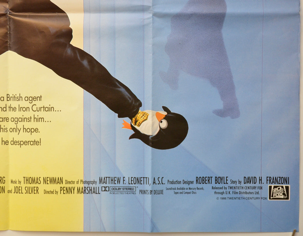 JUMPIN’ JACK FLASH (Bottom Right) Cinema Quad Movie Poster