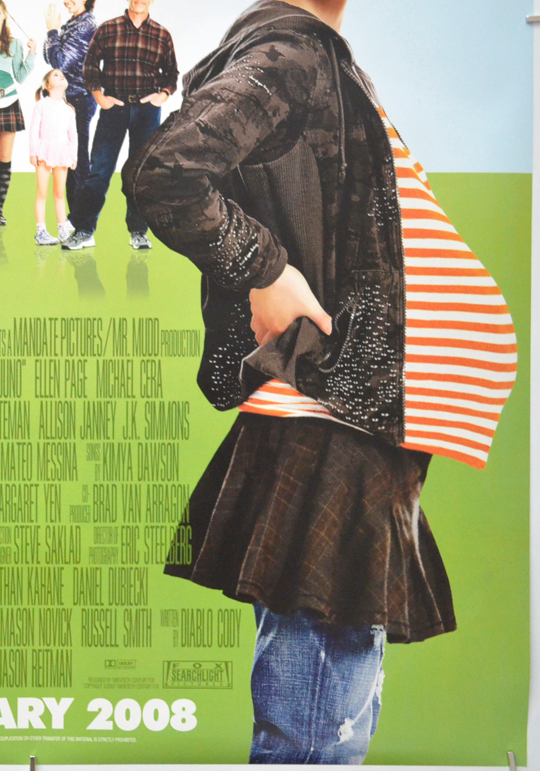 JUNO (Bottom Right) Cinema One Sheet Movie Poster