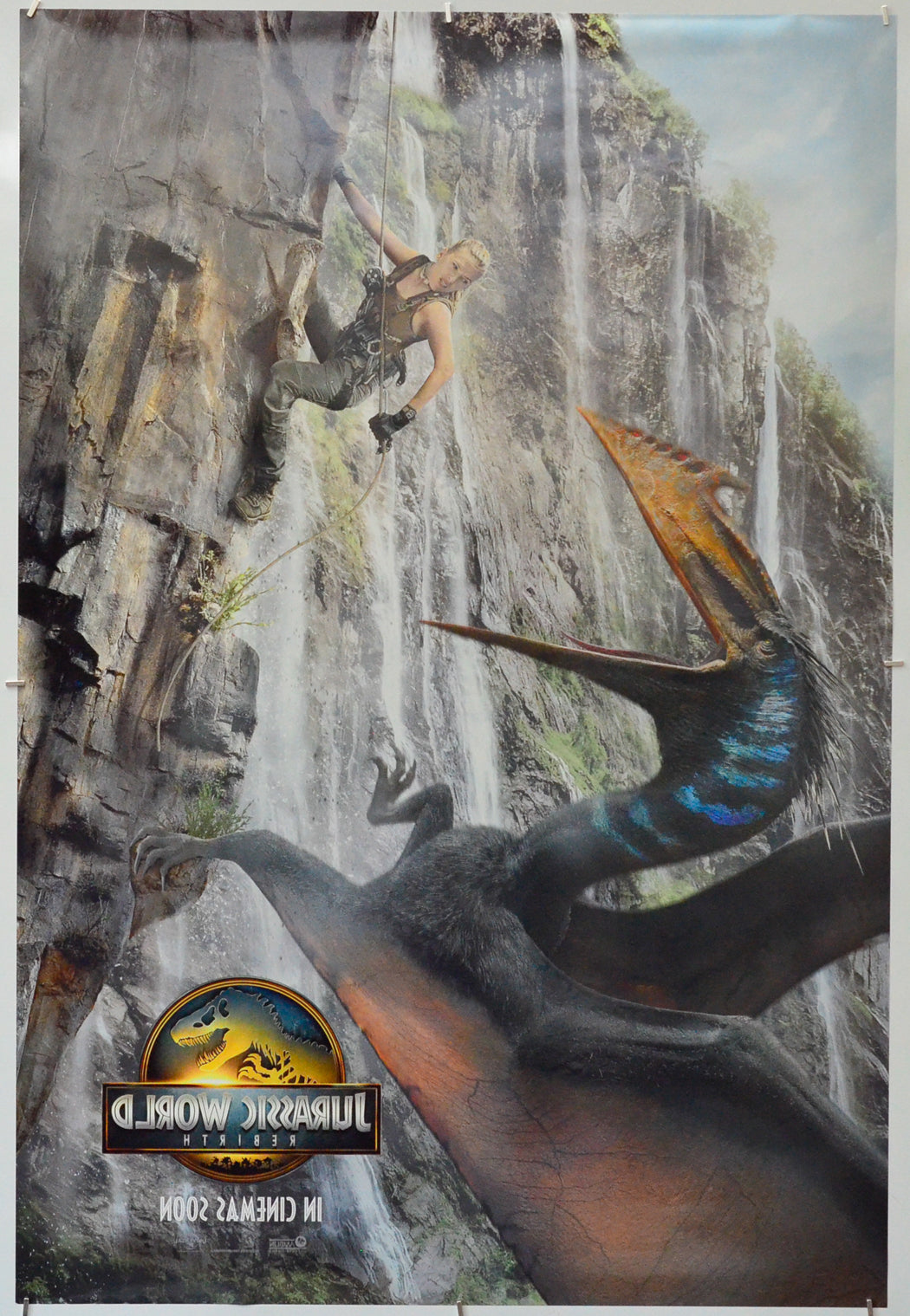 Jurassic World: Rebirth (Back) Cinema One Sheet Movie Poster