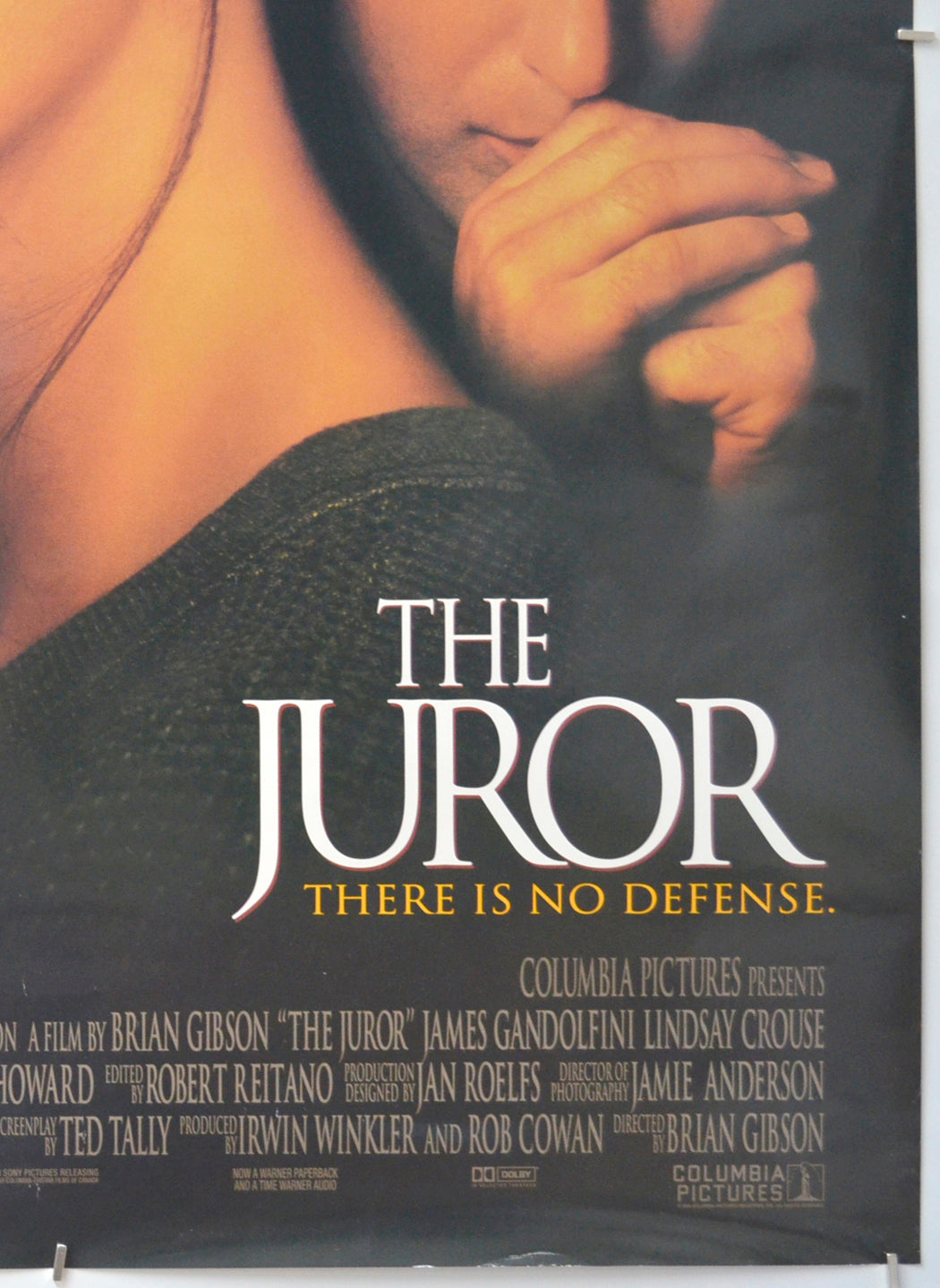 THE JUROR (Bottom Right) Cinema One Sheet Movie Poster