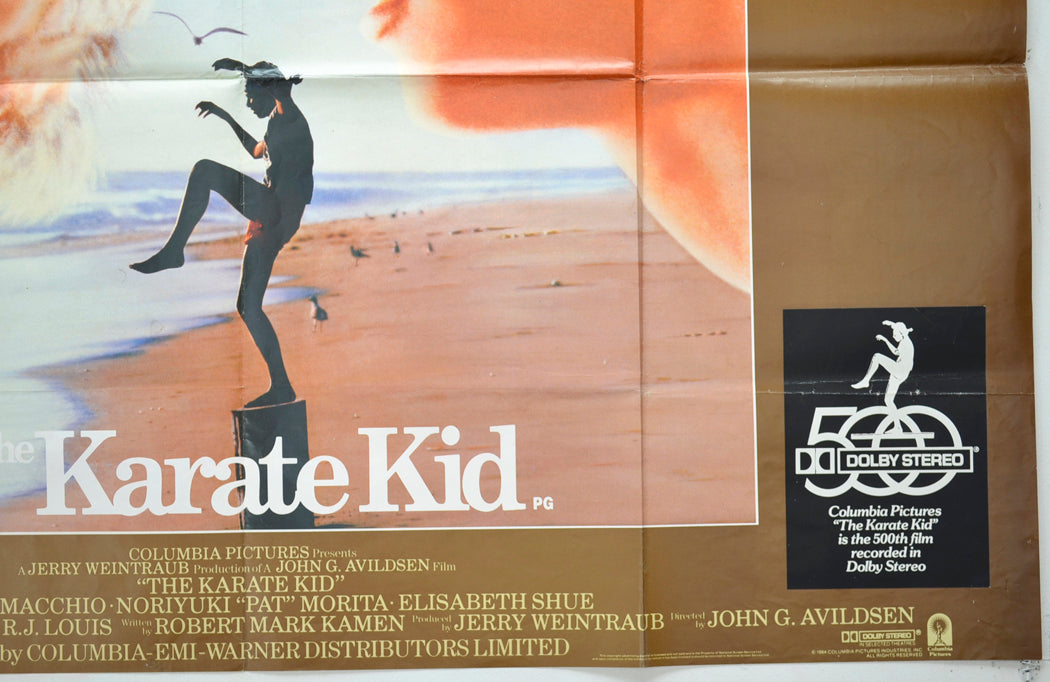 THE KARATE KID (Bottom Right) Cinema Quad Movie Poster