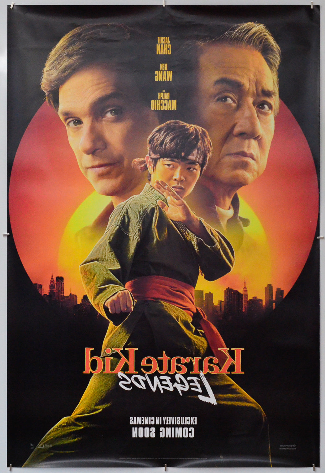 Karate Kid: Legends (Back) Cinema One Sheet Movie Poster