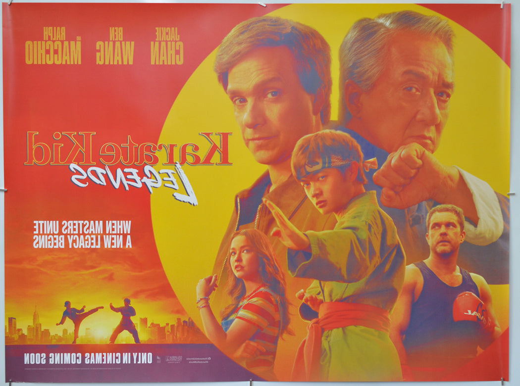 Karate Kid: Legends (Back) Cinema Quad Movie Poster
