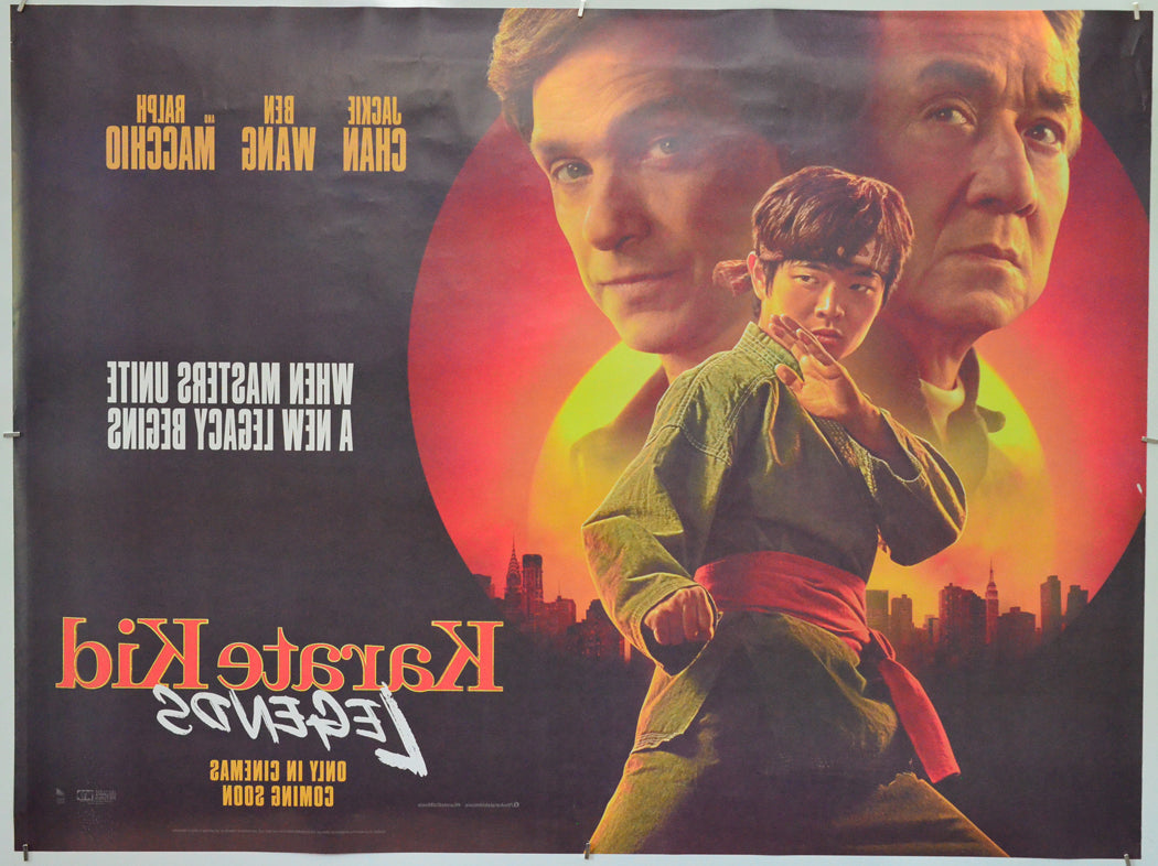 Karate Kid: Legends (Back) Cinema Quad Movie Poster