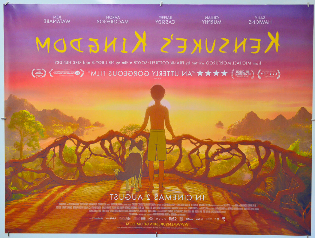 Kensuke's Kingdom (Back) Cinema Quad Movie Poster