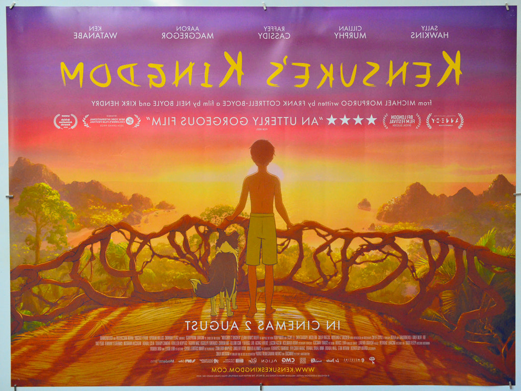 Kensuke's Kingdom (Back) Cinema Quad Movie Poster