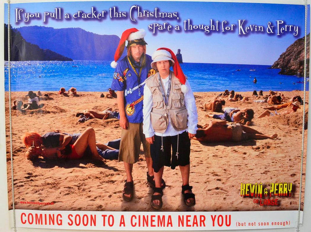 Kevin And Perry Go Large (Teaser / Advance Version) Original British Quad Poster - Film Poster - Movie Poster
