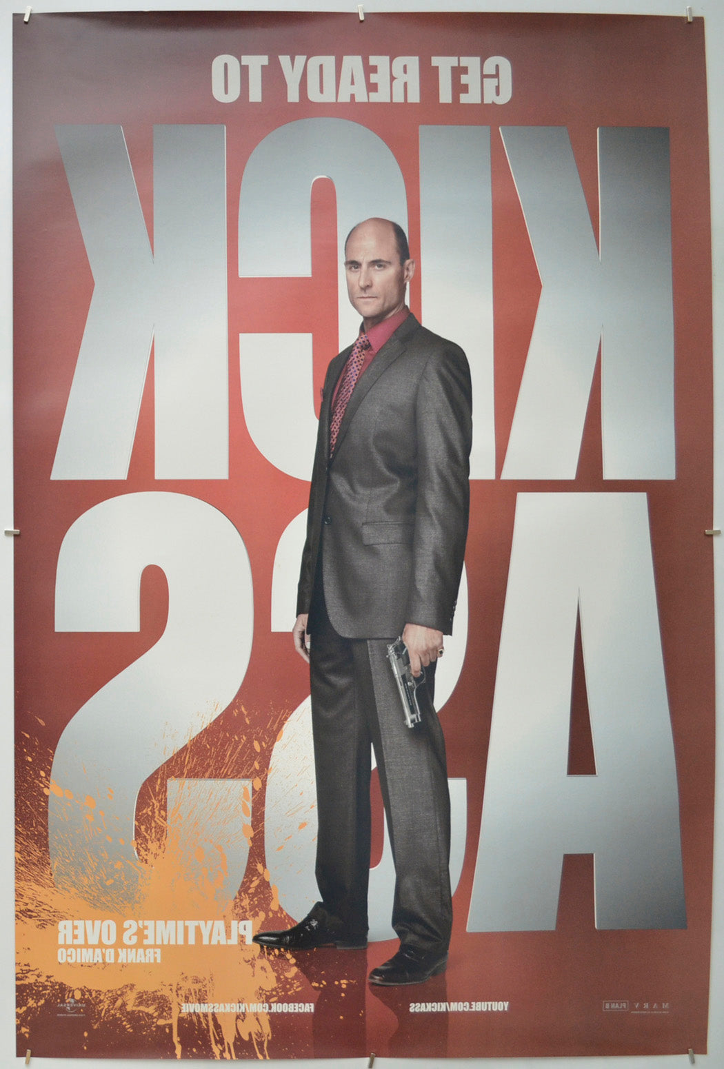 Kick Ass (Back) Cinema One Sheet Movie Poster