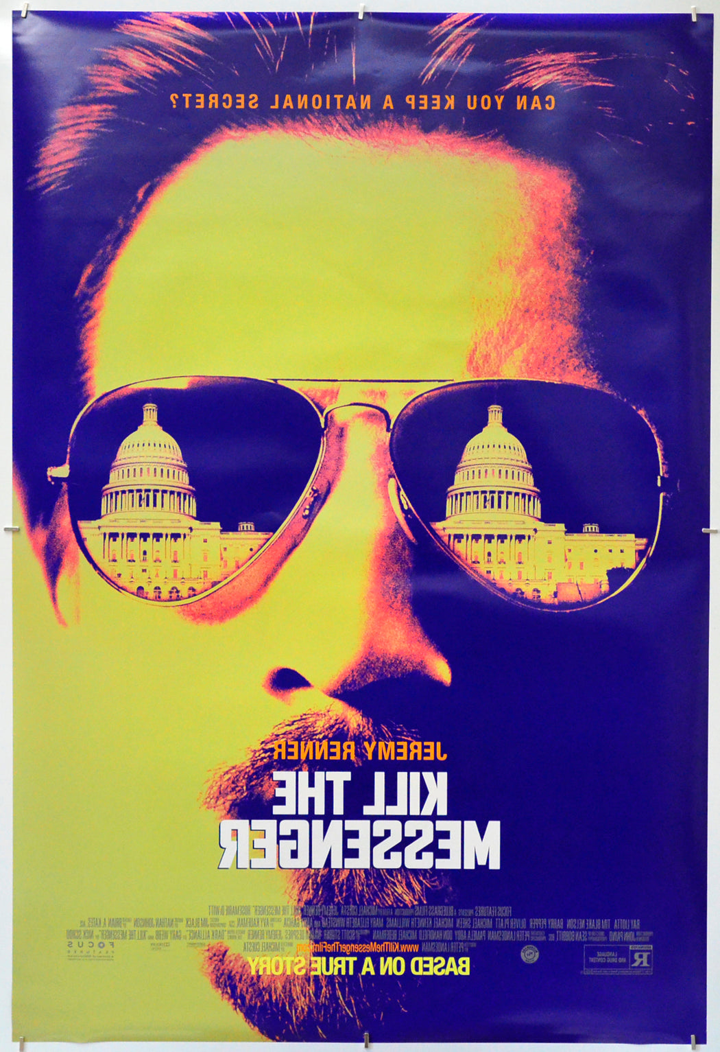 Kill The Messenger (Back) Cinema One Sheet Movie Poster