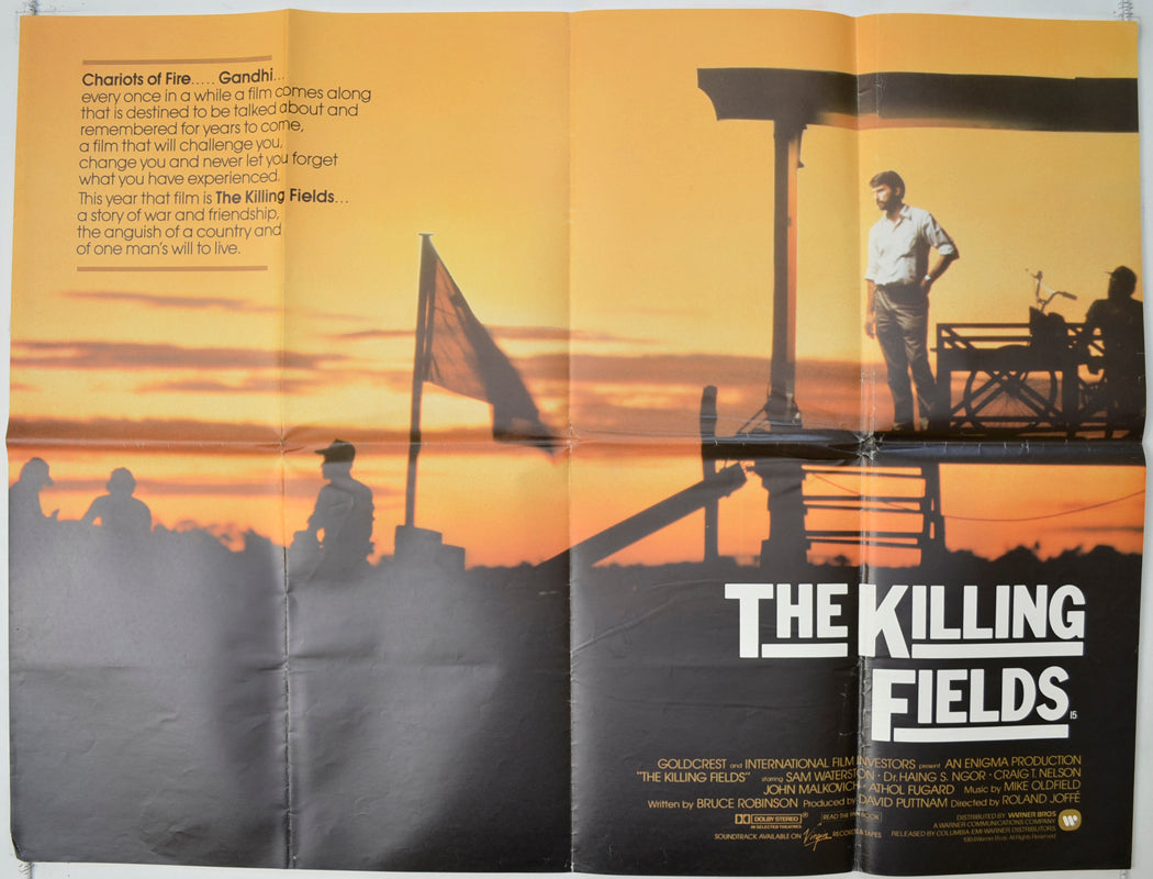 The Killing Fields (Style A) Original Quad Poster - Film Poster - Movie Poster