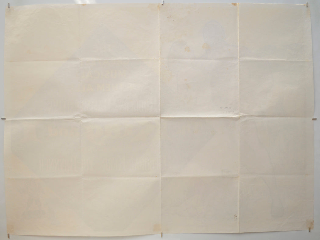 THE KING AND I (Back) Cinema Quad Movie Poster